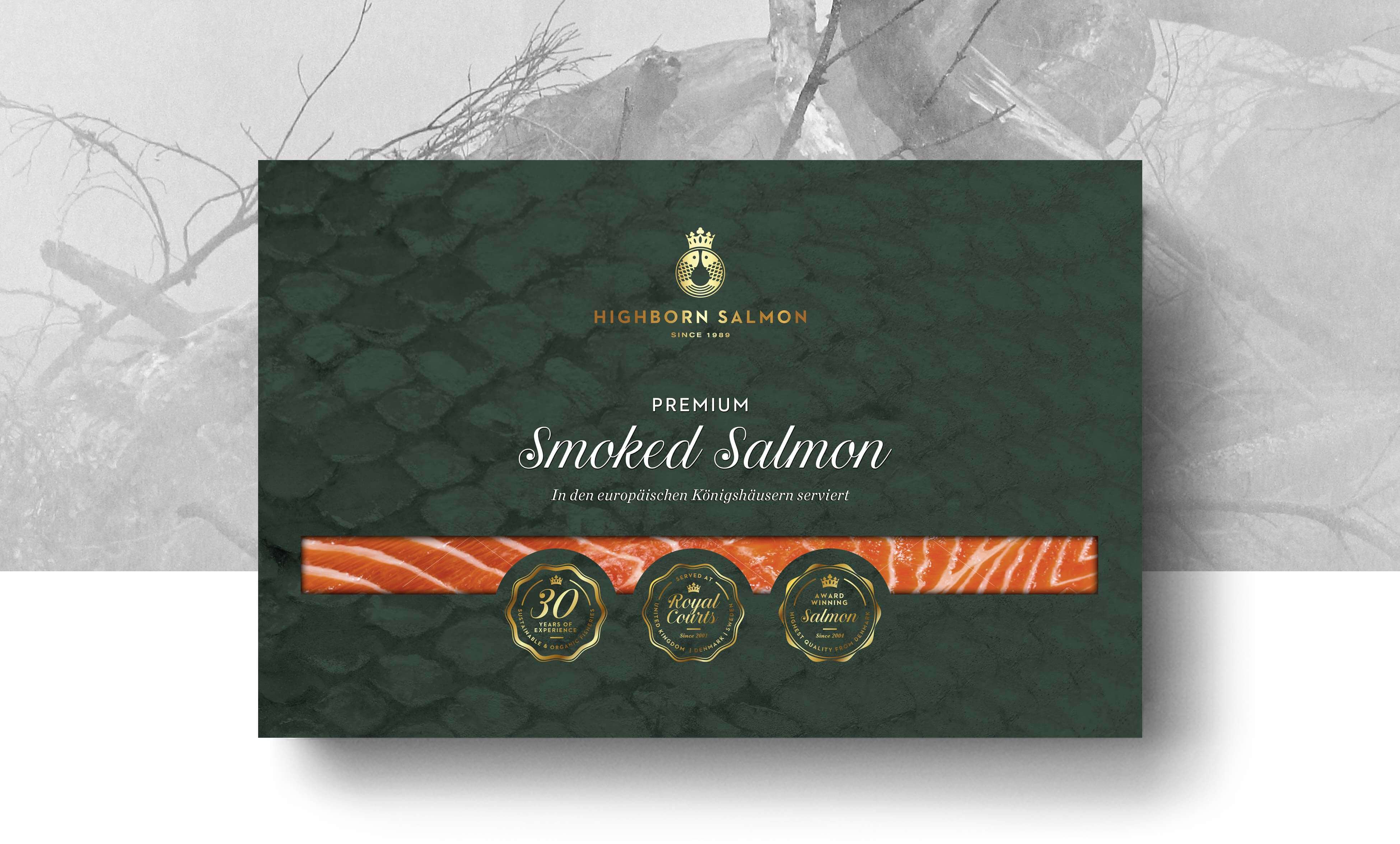 Premium smoked salmon